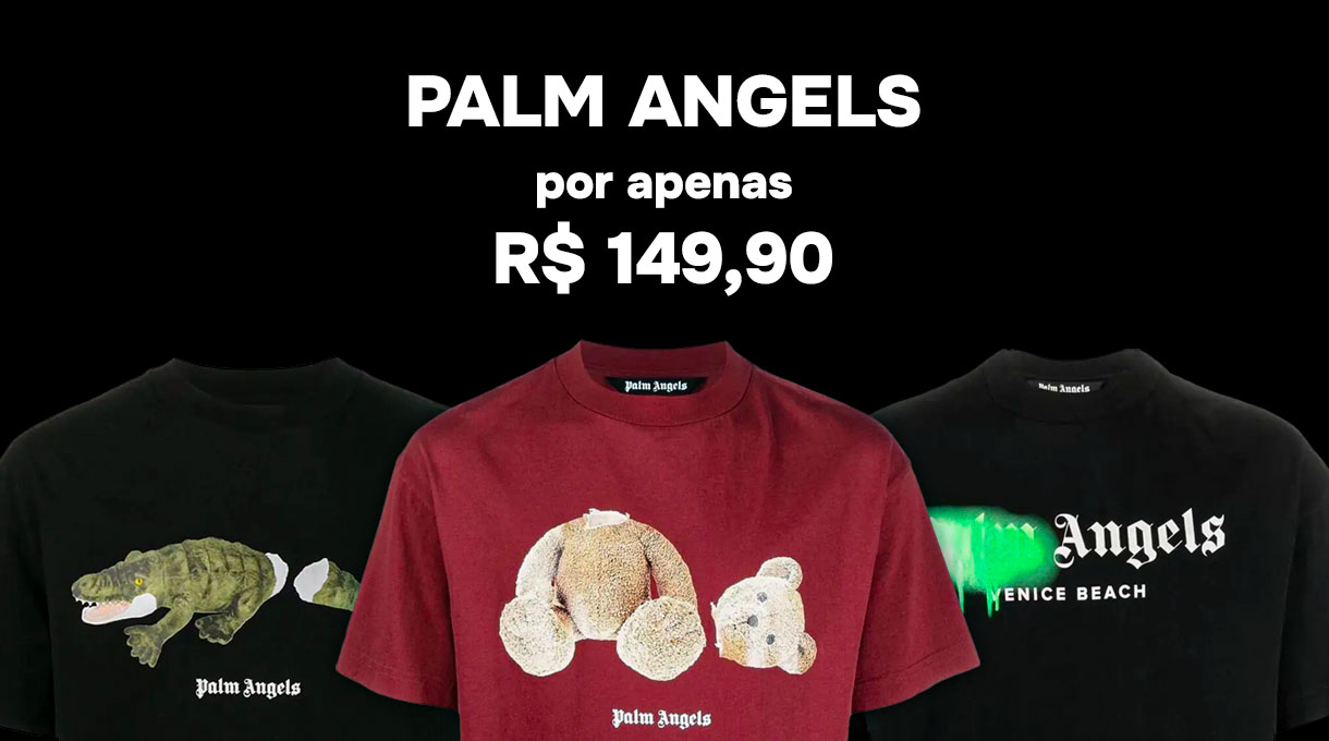 Camisetas Palm Angels em Promoção