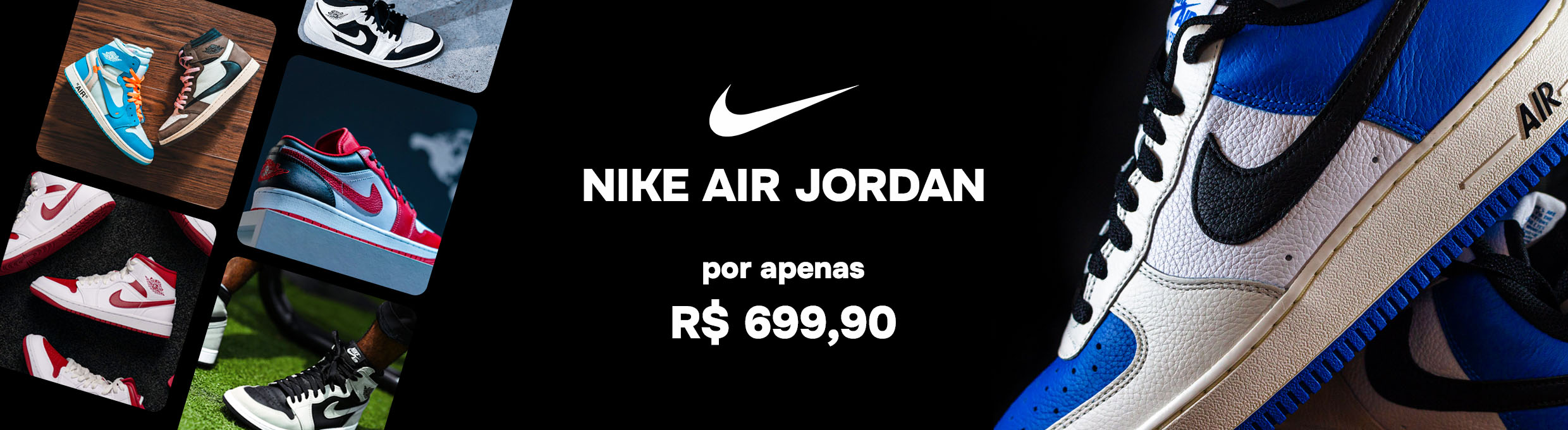 Tênis Nike Air Jordan em promoção
