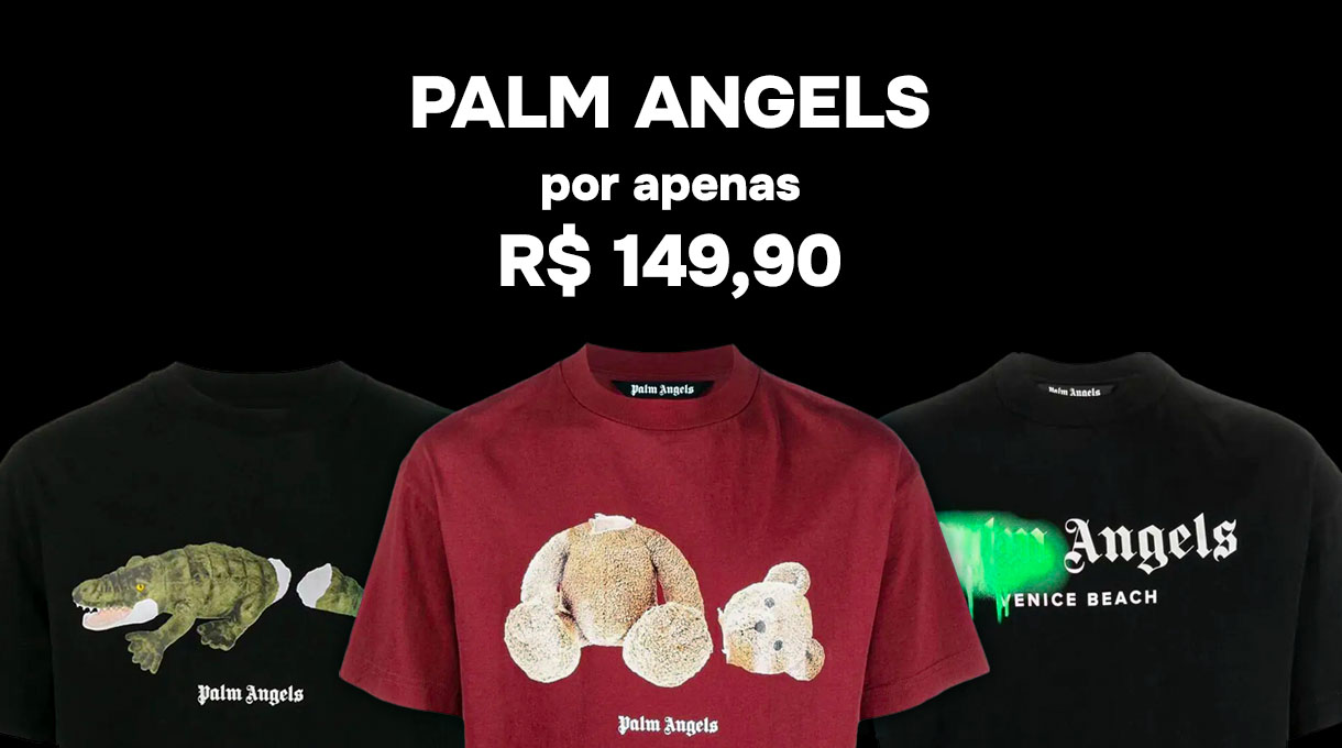 Camisetas Palm Angels em promoção