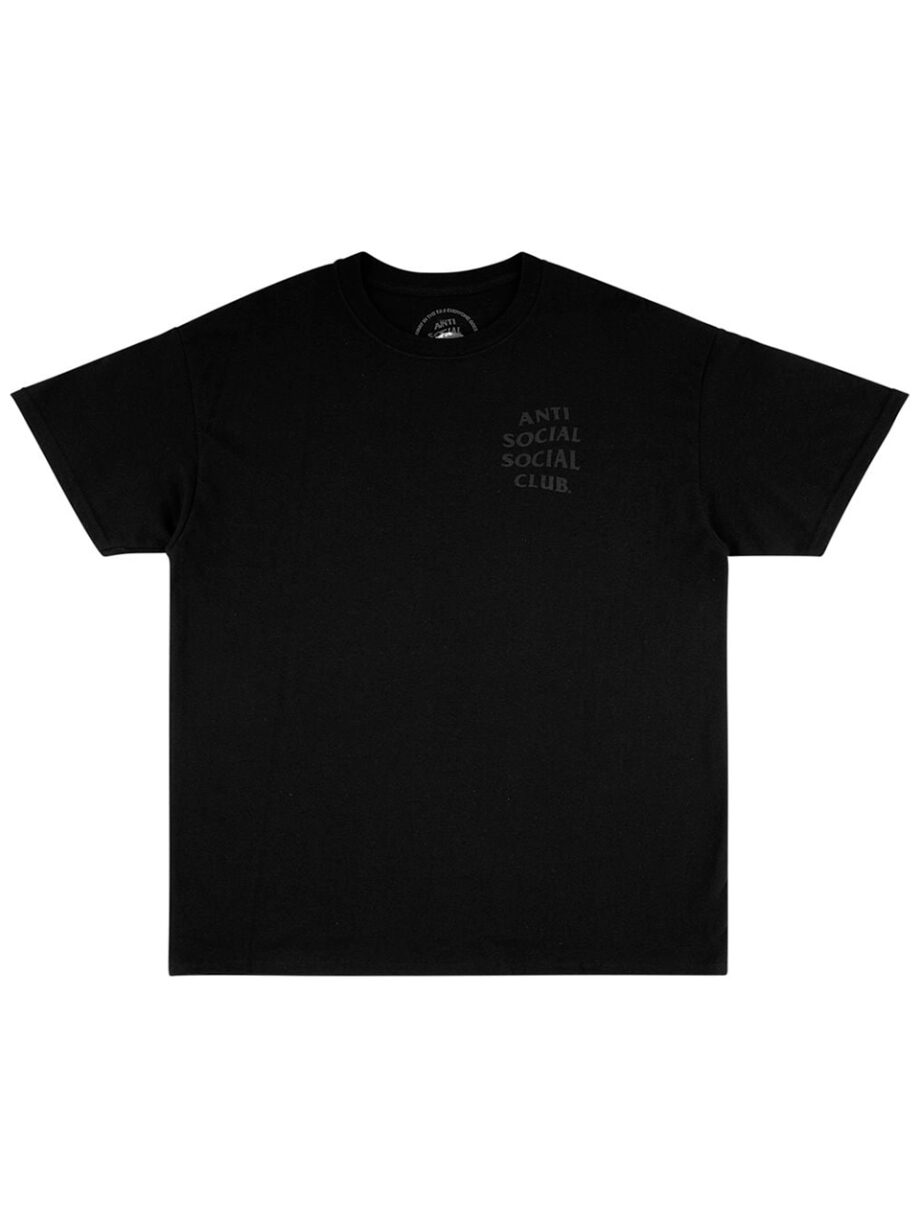Imagem de: Camiseta Anti Social Social Club Preta Members Only
