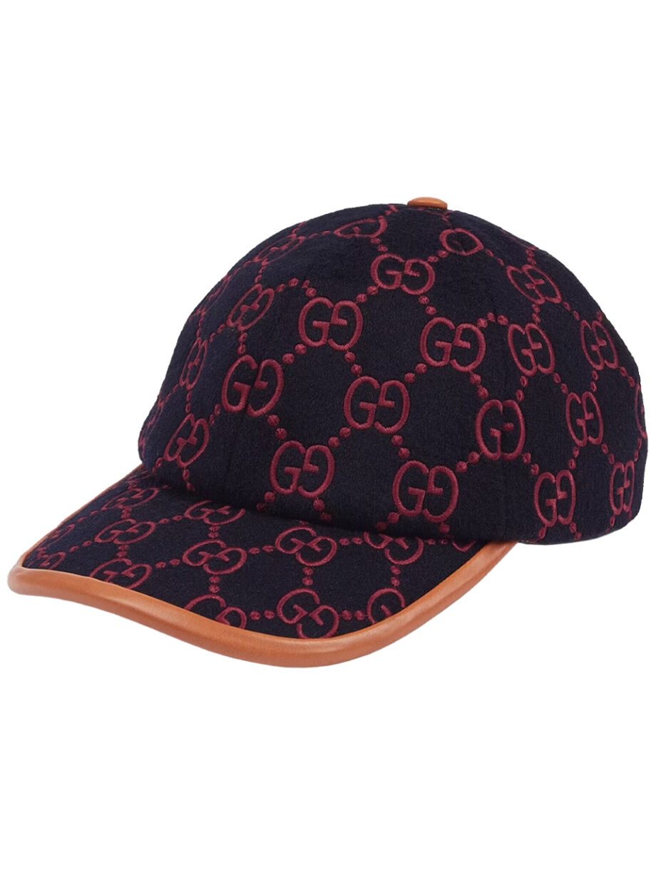 Imagem de: Boné Gucci GG Embroidered Wool