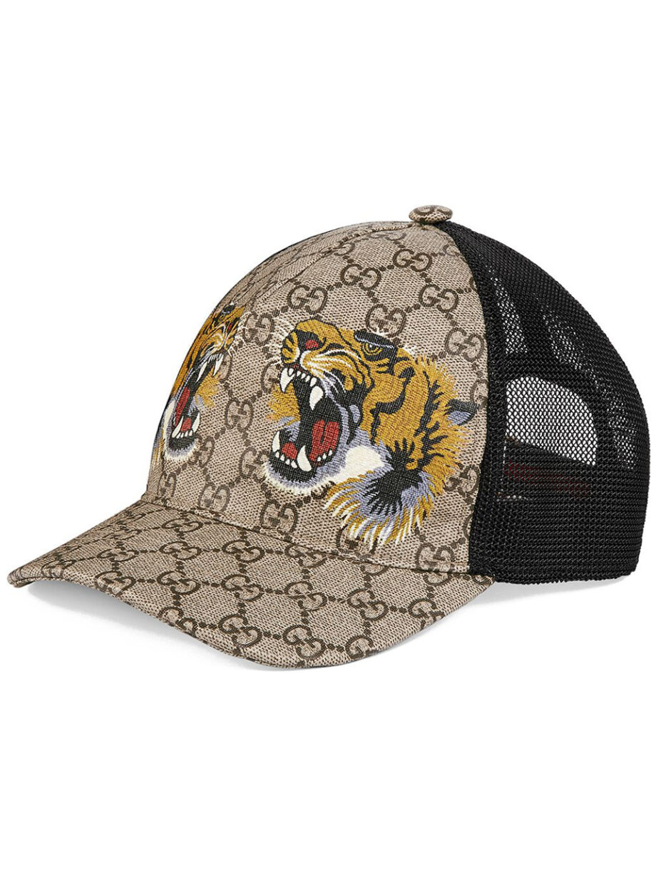Imagem de: Boné Gucci com Estampa Tigers