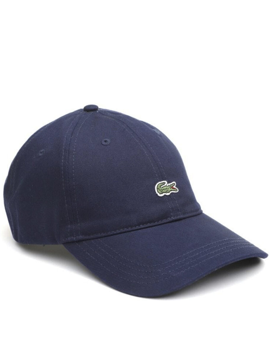 Imagem de: Boné Lacoste Azul Marinho com Logo Frontal