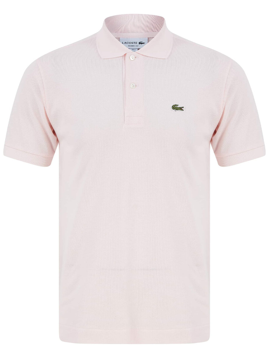 Imagem de: Camisa Polo Lacoste Rosa Claro