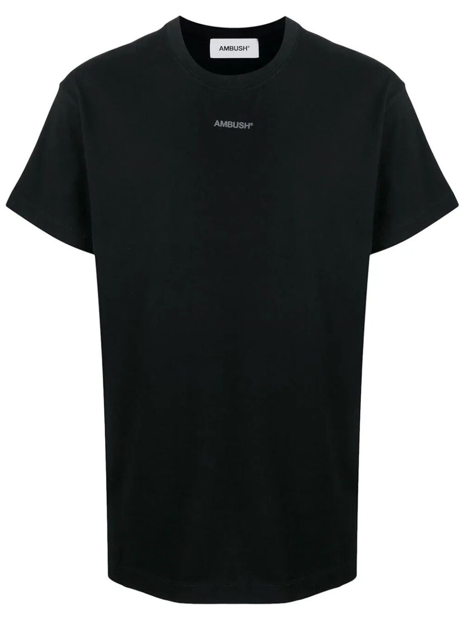 Imagem de: Camiseta AMBUSH Preta com Estampa Posterior