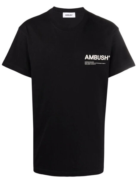 Imagem de: Camiseta AMBUSH Preta com Logo