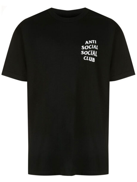 Imagem de: Camiseta Anti Social Social Club Preta Cherry Blossom