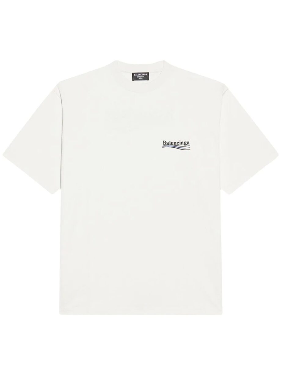 Imagem de: Camiseta Balenciaga Branca com Logo