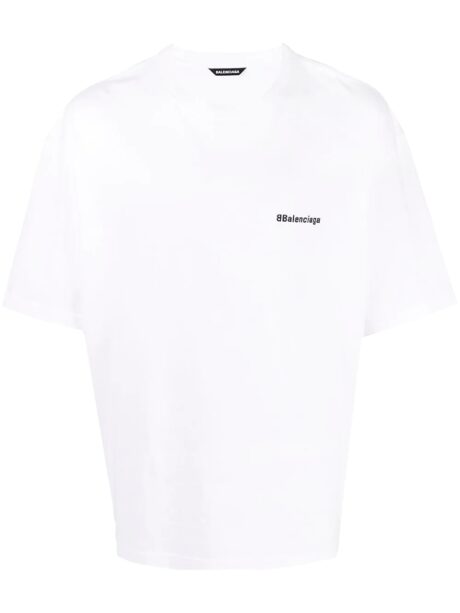 Imagem de: Camiseta Balenciaga Branca com Logo