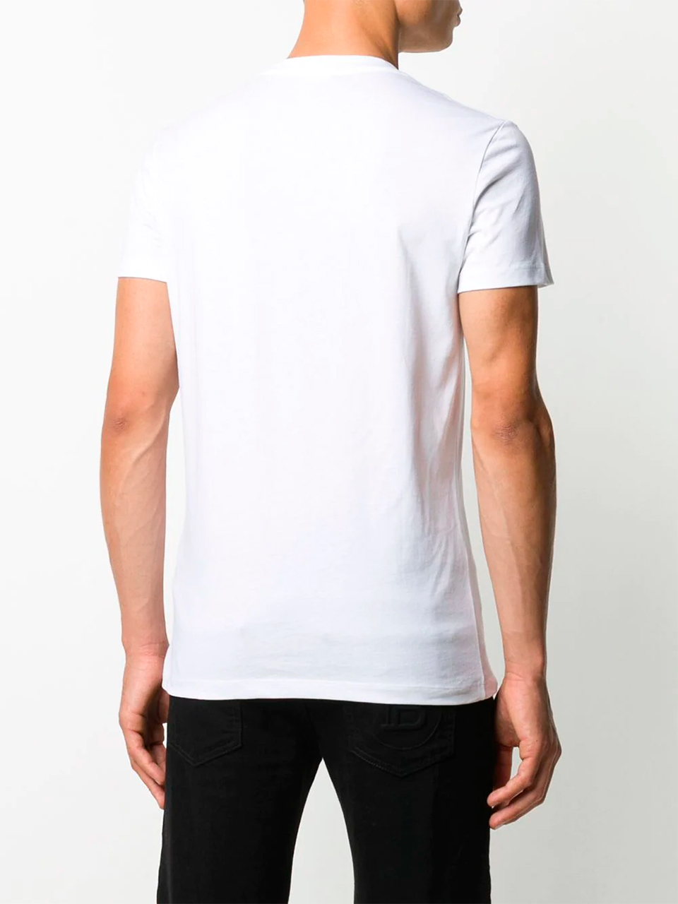 Imagem de: Camiseta Balmain Paris Branca com Logo