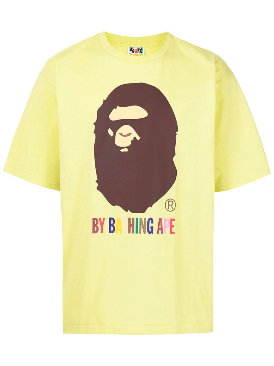 Imagem de: Camiseta BAPE Amarela com Logo