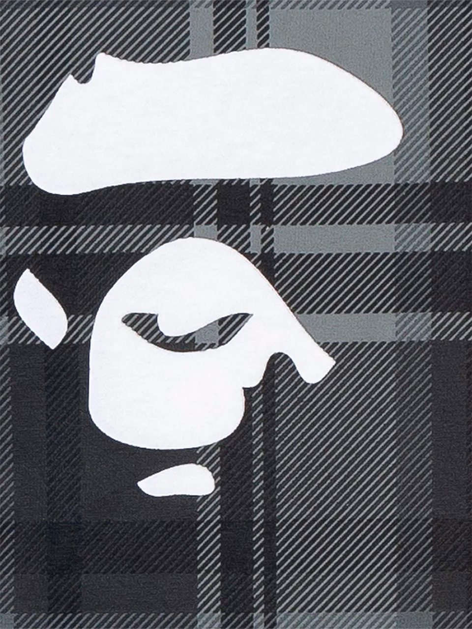 Imagem de: Camiseta BAPE Branca com Logo Central Grande