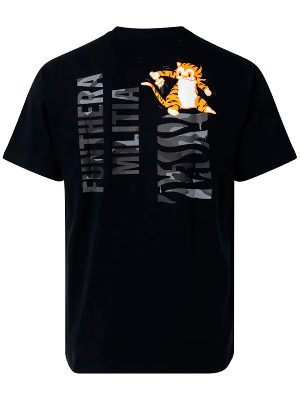 Imagem de: Camiseta BAPE Preta Com Estampa Camo Tiger