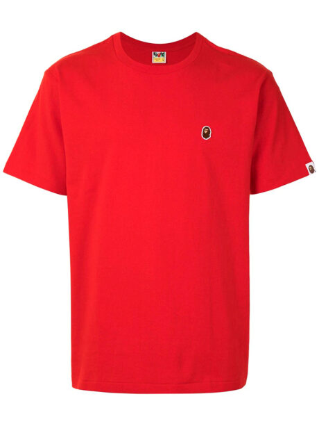 Imagem de: Camiseta BAPE Vermelha com Logo Pequeno
