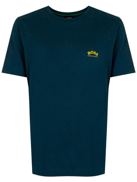Imagem de: Camiseta BOSS Azul Marinho com Logo