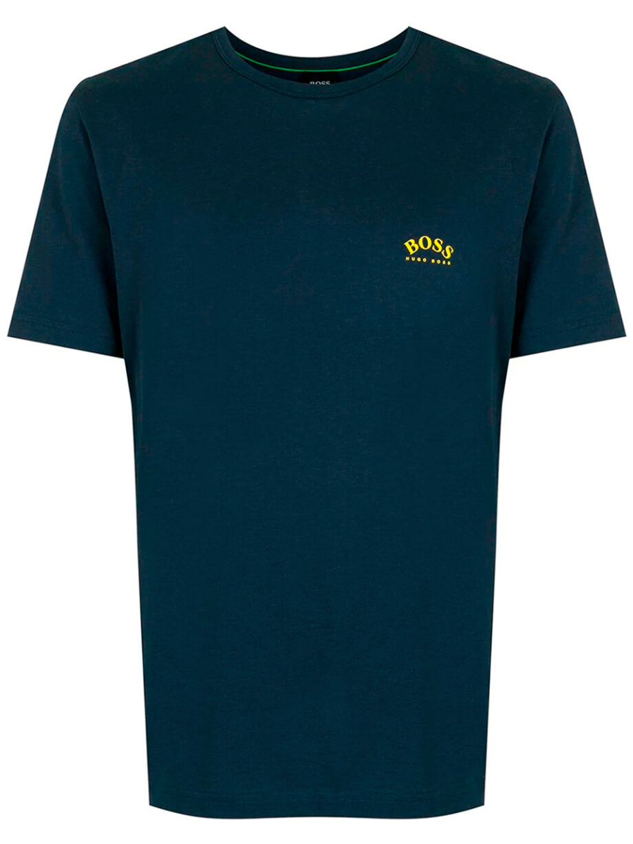Imagem de: Camiseta BOSS Azul Marinho com Logo