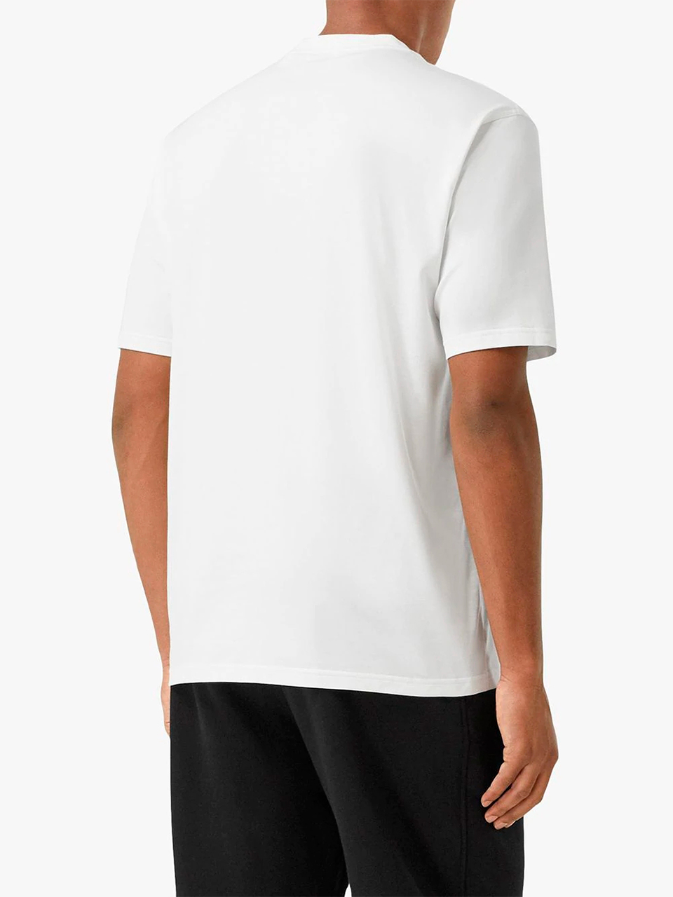 Imagem de: Camiseta Burberry Branca com Estampa