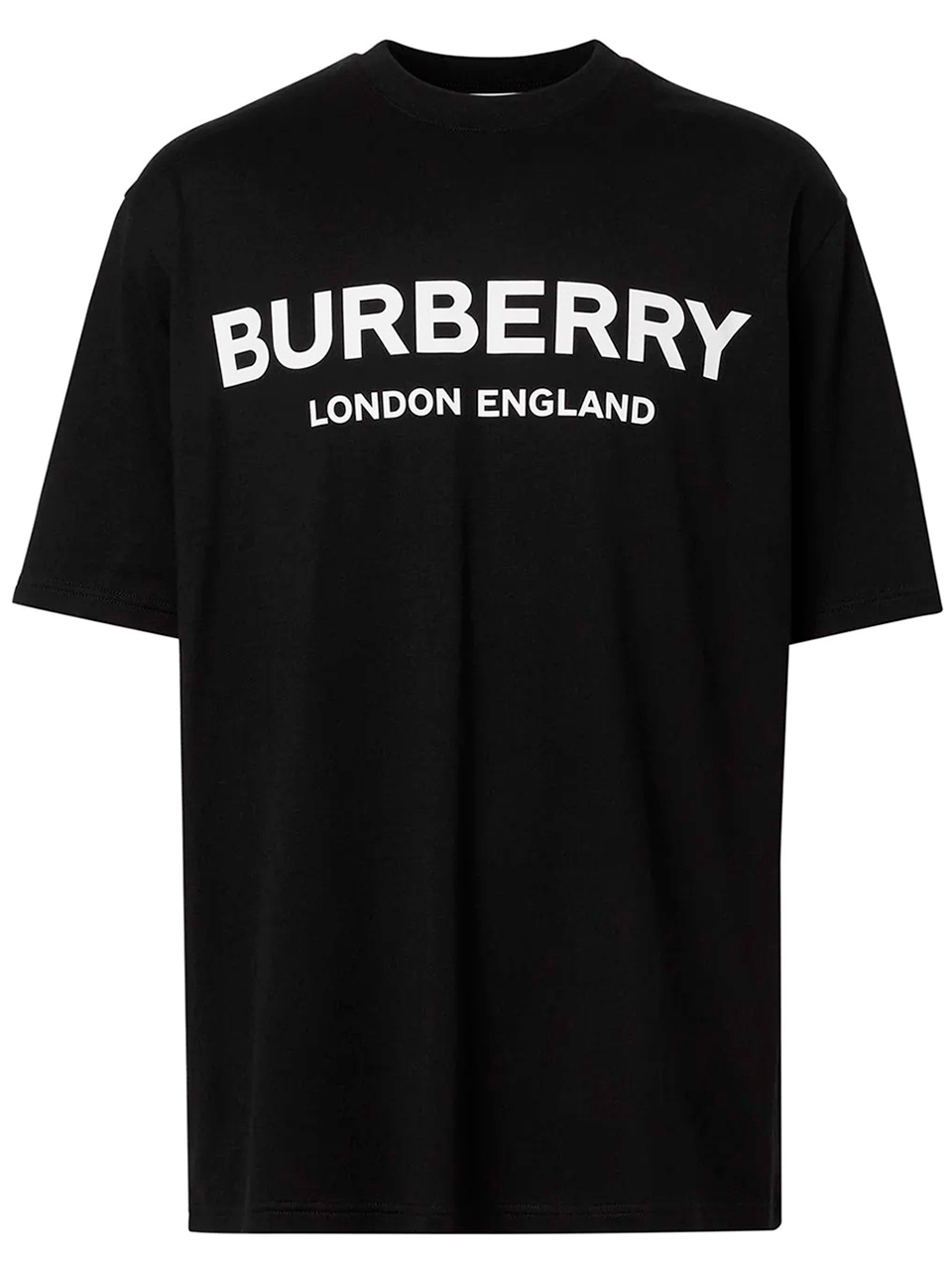 Imagem de: Camiseta Burberry Preta com Estampa
