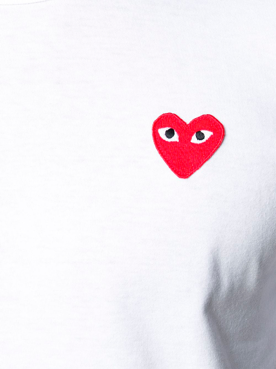 Imagem de: Camiseta Comme Des Garçons Branca com Logo
