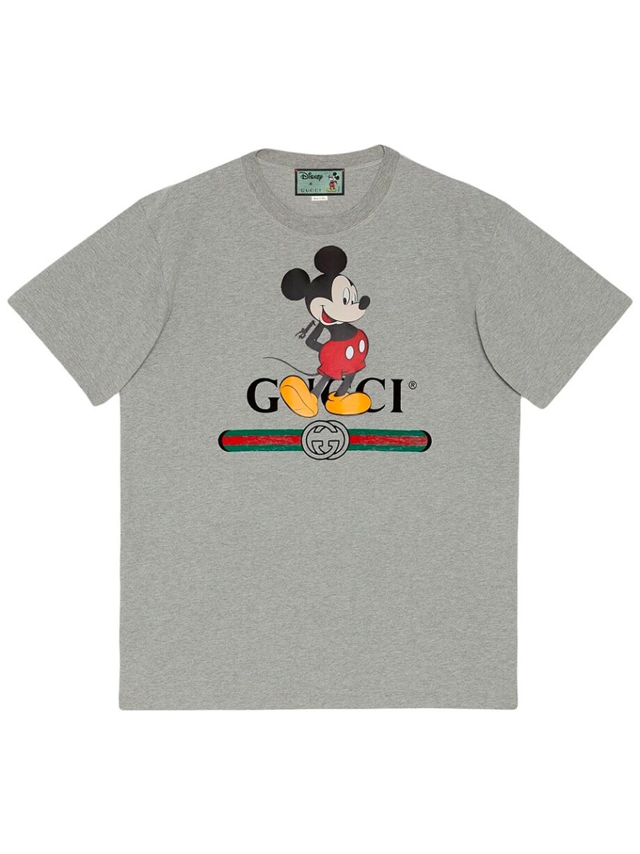 Imagem de: Camiseta Disney x Gucci Cinza