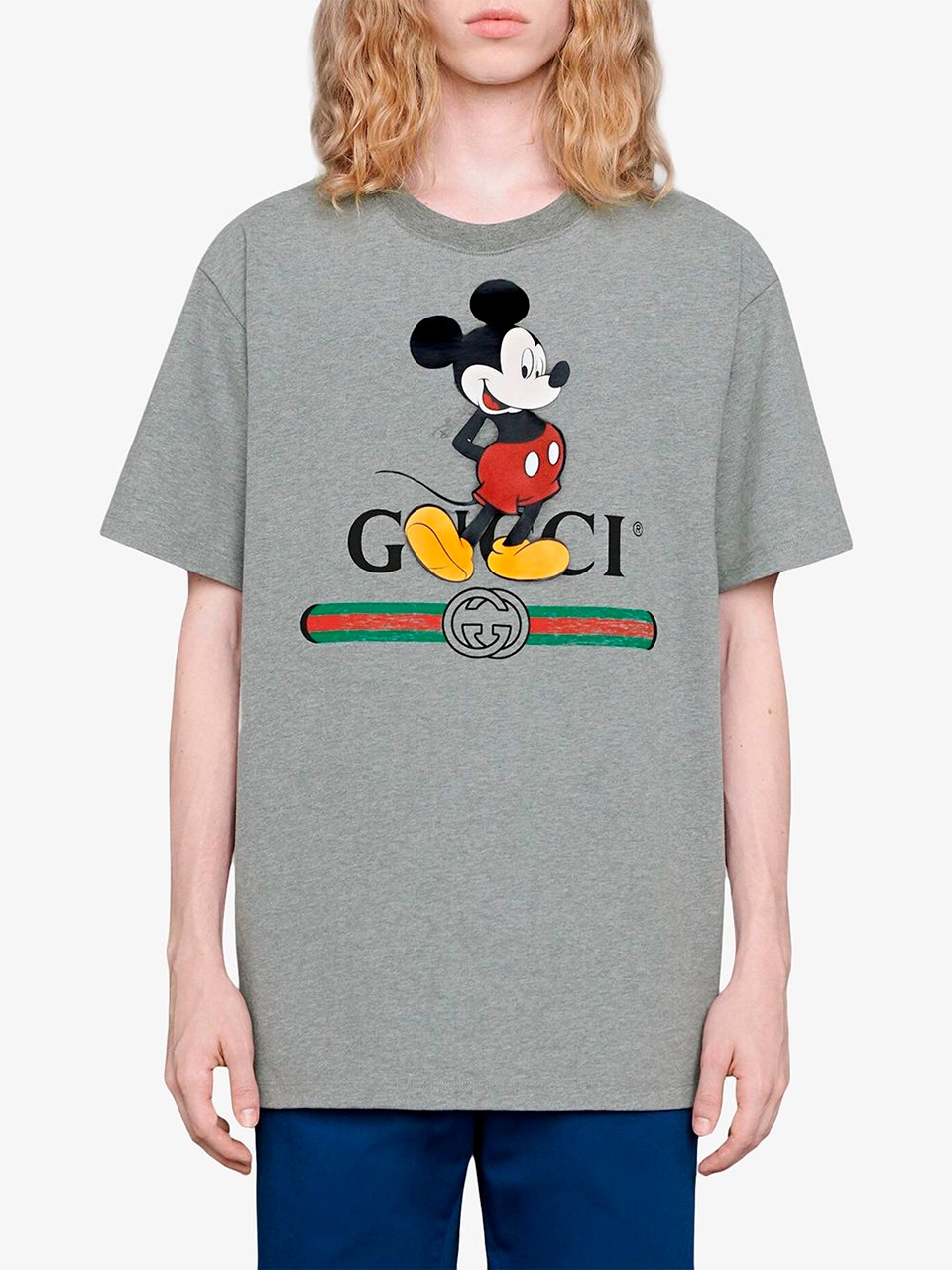 Imagem de: Camiseta Disney x Gucci Cinza