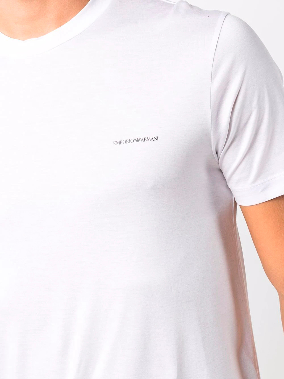 Imagem de: Camiseta Emporio Armani Branca Básica