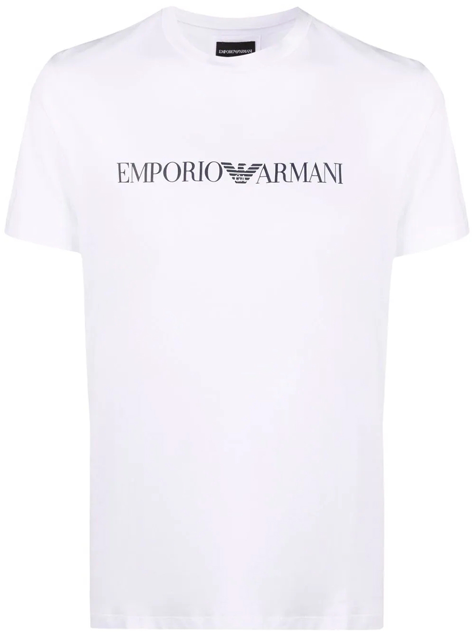 Imagem de: Camiseta Emporio Armani Branca com Logo