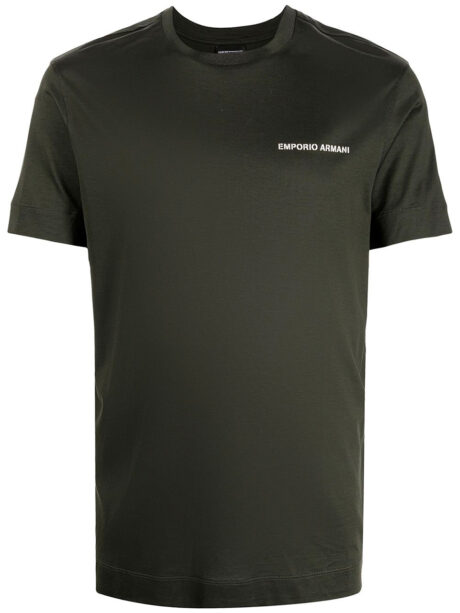 Imagem de: Camiseta Emporio Armani Verde com Logo