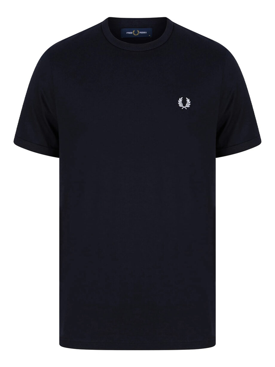 Imagem de: Camiseta Fred Perry Azul Básica
