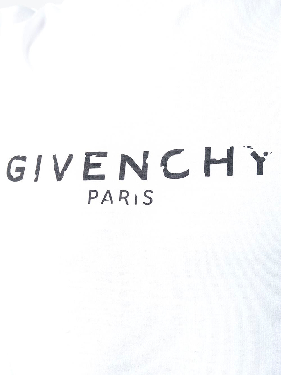 Imagem de: Camiseta Givenchy Branca com Logo