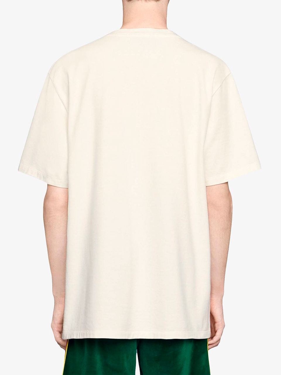 Imagem de: Camiseta Gucci Branca com Estampa Gucci Blade