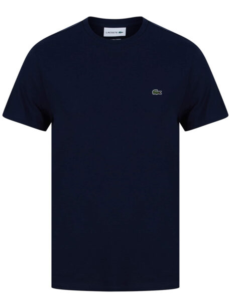 Imagem de: Camiseta Lacoste Azul com Logo