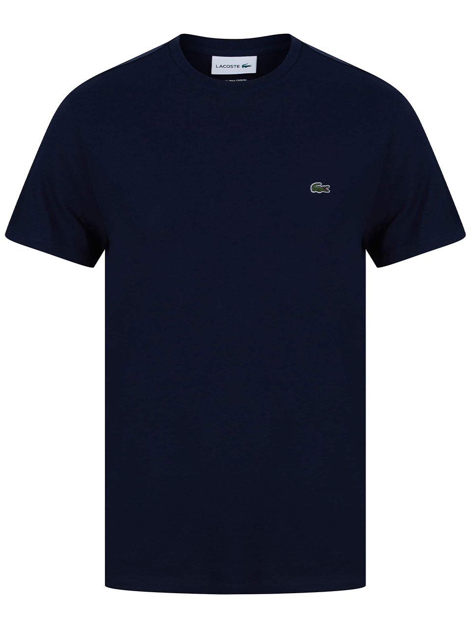Imagem de: Camiseta Lacoste Azul com Logo