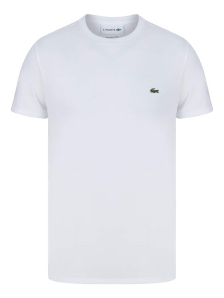 Imagem de: Camiseta Lacoste Branca com Logo