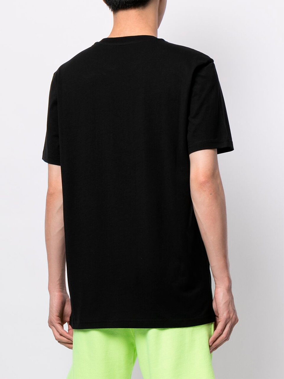 Imagem de: Camiseta Moschino Preta com Logo Cristal