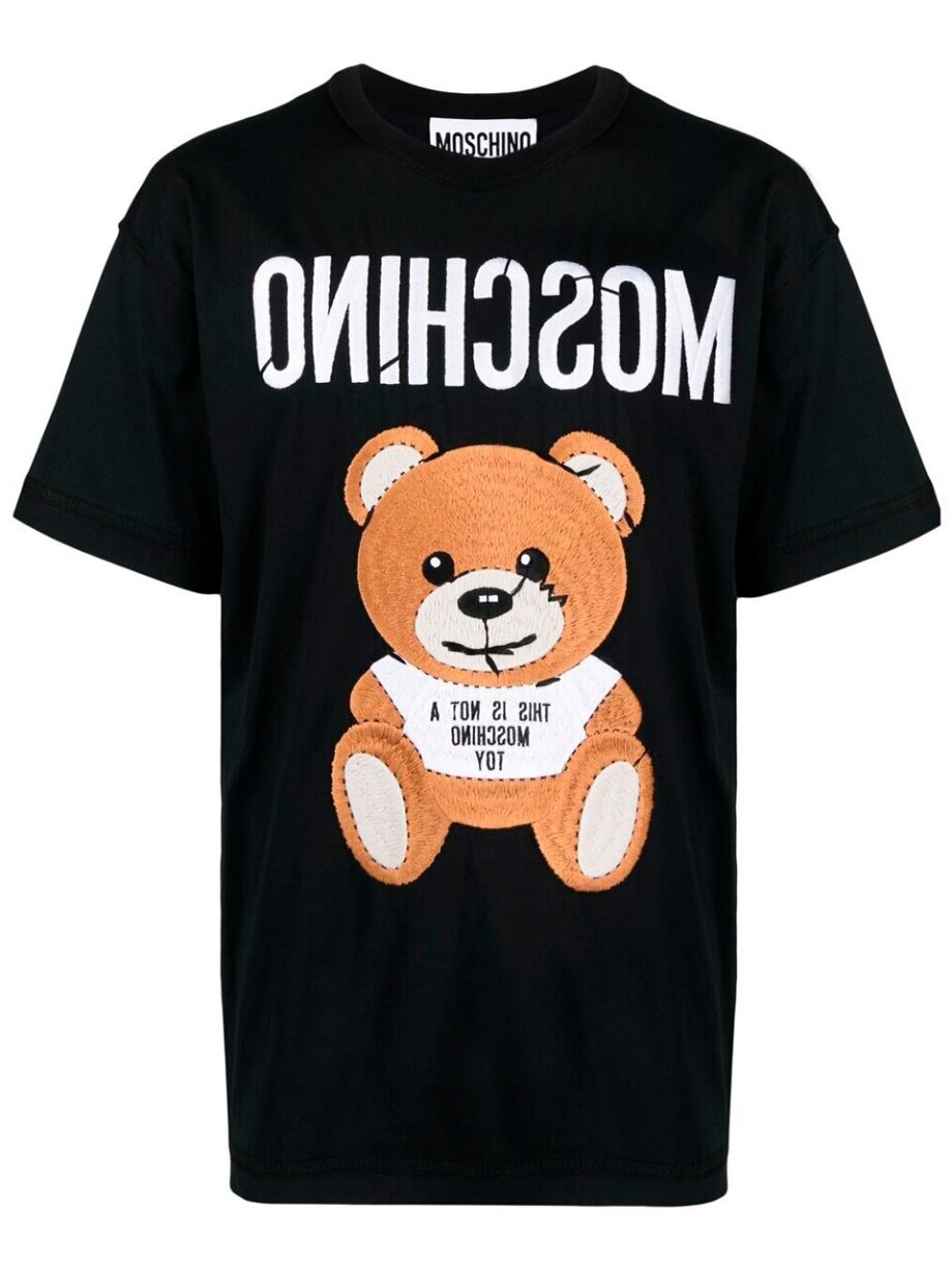 Imagem de: Camiseta Moschino Teddy Bear Preta