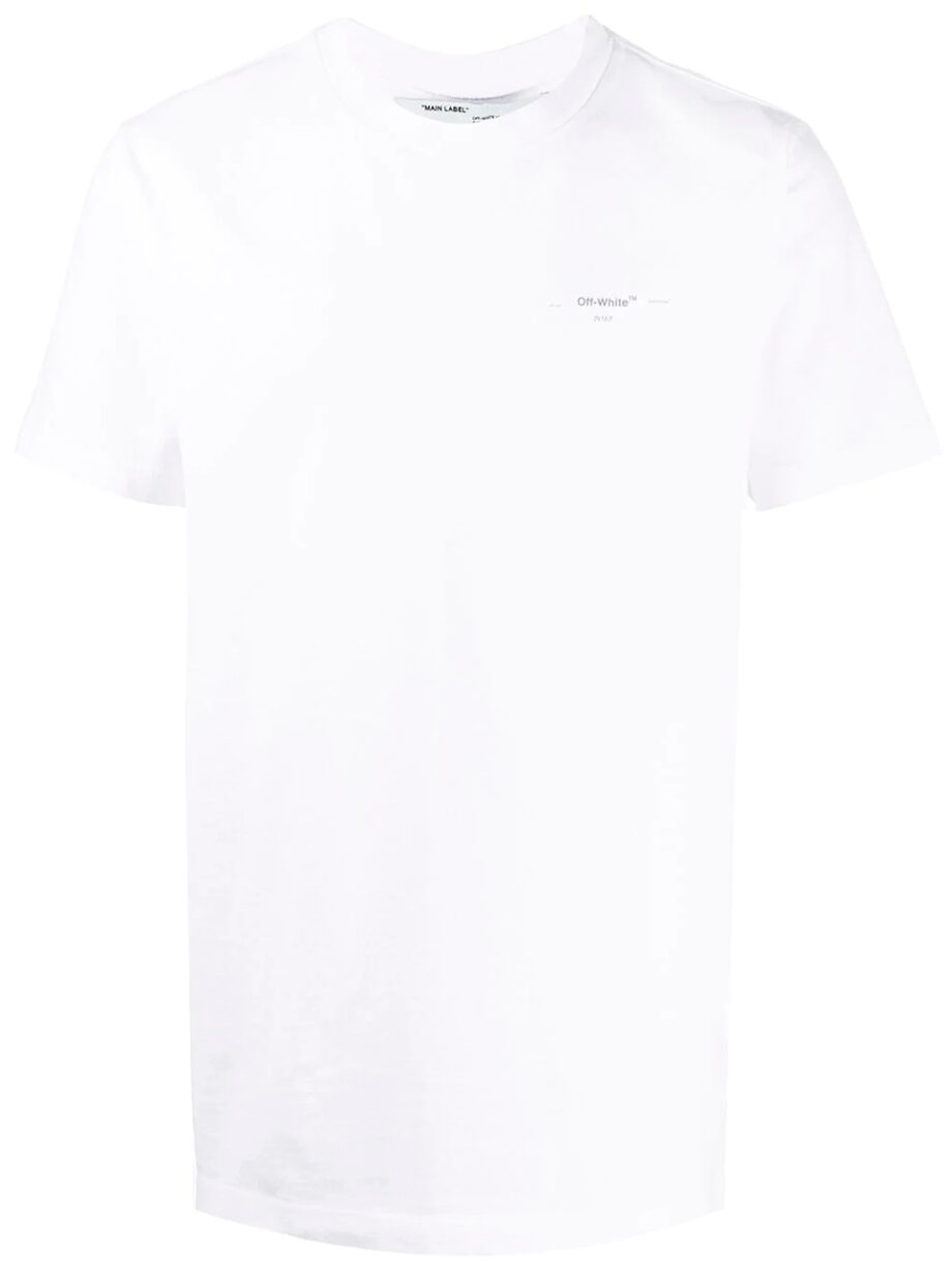 Imagem de: Camiseta Off-White Branca Basica
