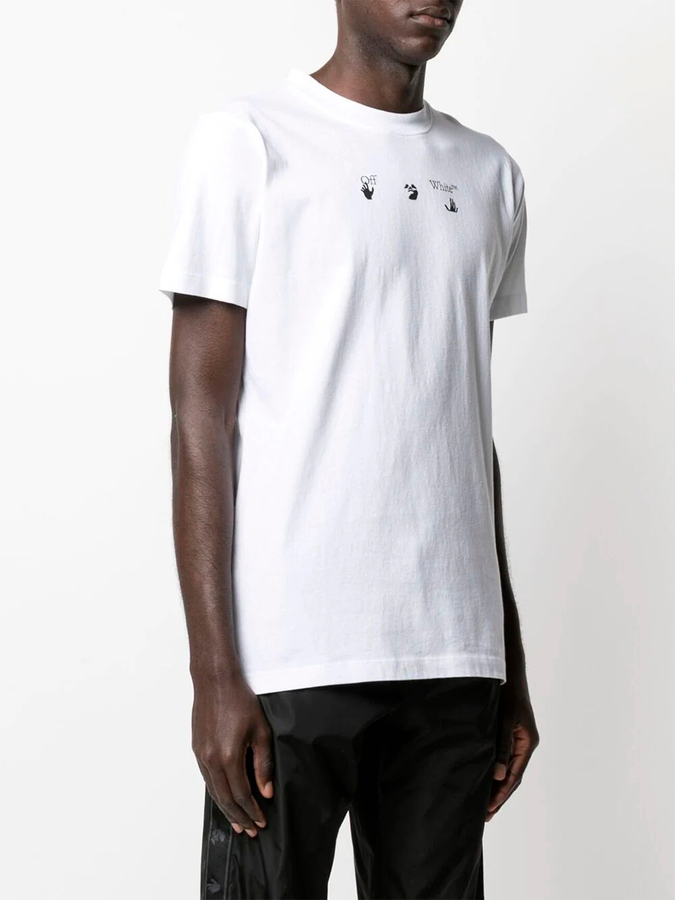 Imagem de: Camiseta Off-White Branca com Estampa Offf