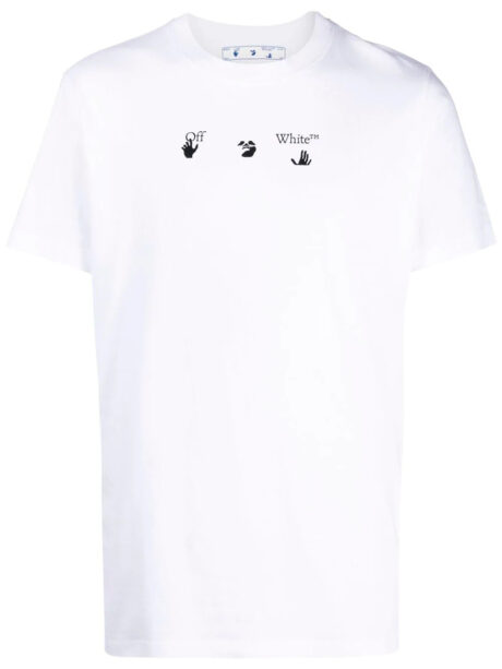 Imagem de: Camiseta Off-White Branca com Estampa Offf