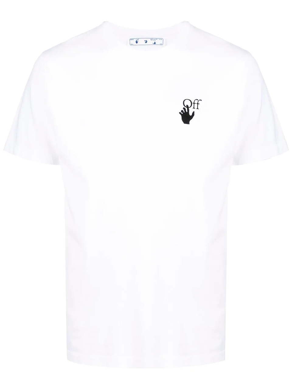 Imagem de: Camiseta Off-White Branca com Estampa Setas Spray