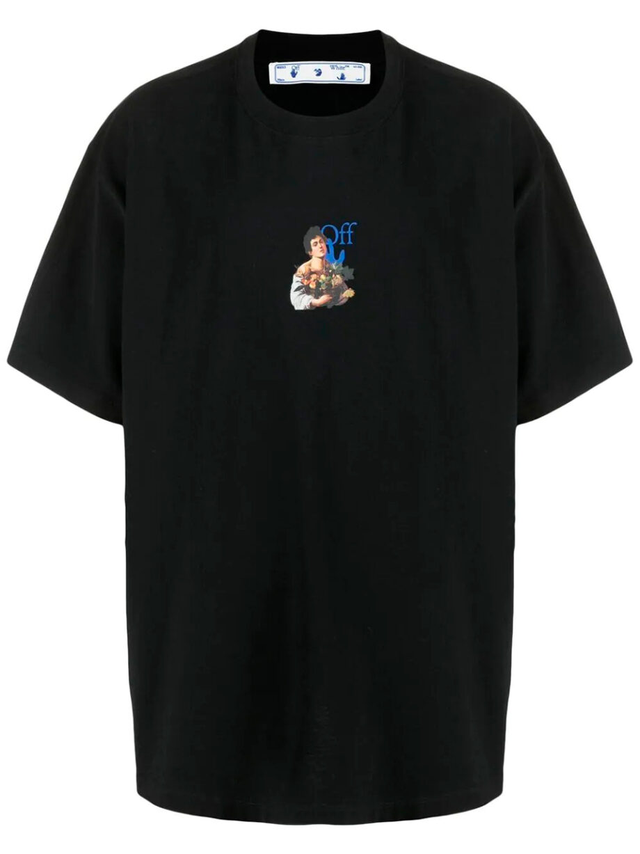 Imagem de: Camiseta Off-White Caravaggio Boy Preta