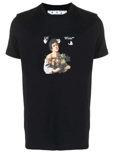 Imagem de: Camiseta Off-White Caravaggio Boy Preta