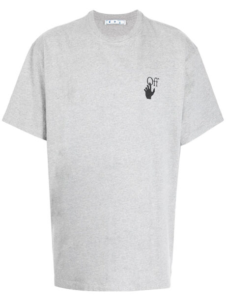 Imagem de: Camiseta Off-White Cinza com Estampa Setas Degrade