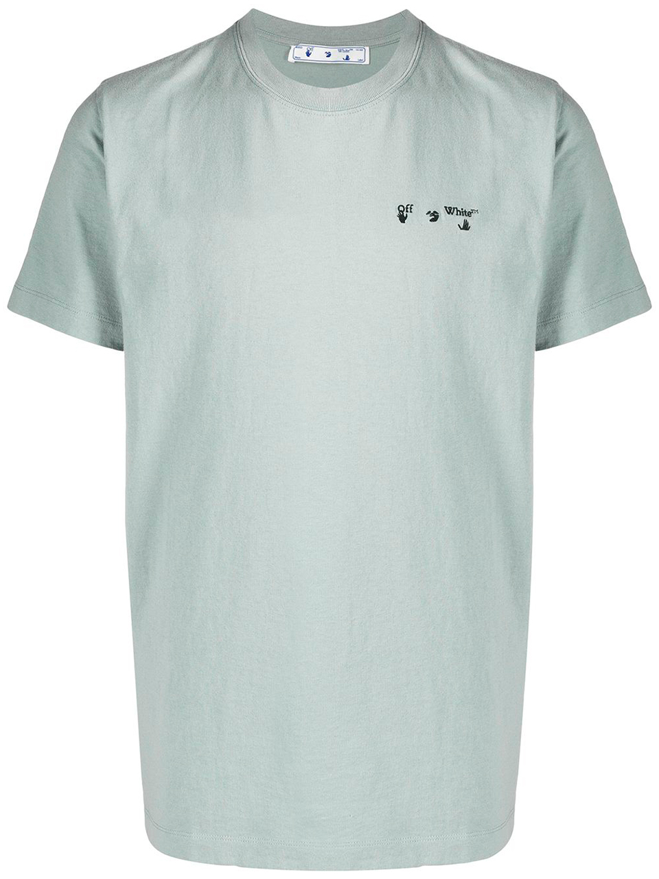 Imagem de: Camiseta Off-White Cinza com Logo