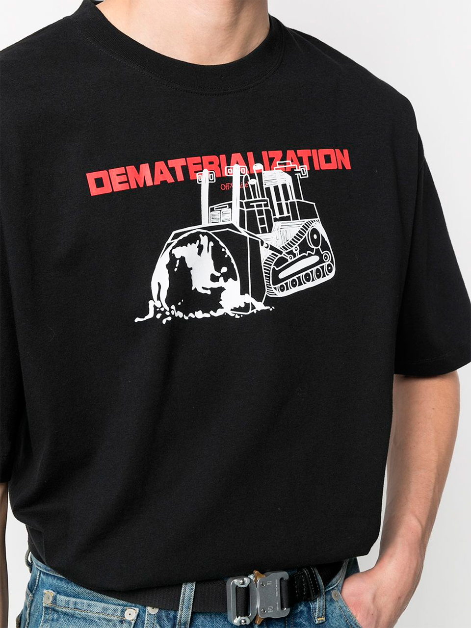 Imagem de: Camiseta Off-White Dematerialization Preta