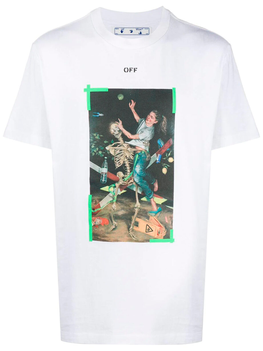 Imagem de: Camiseta Off-White Pascal Painting Branca