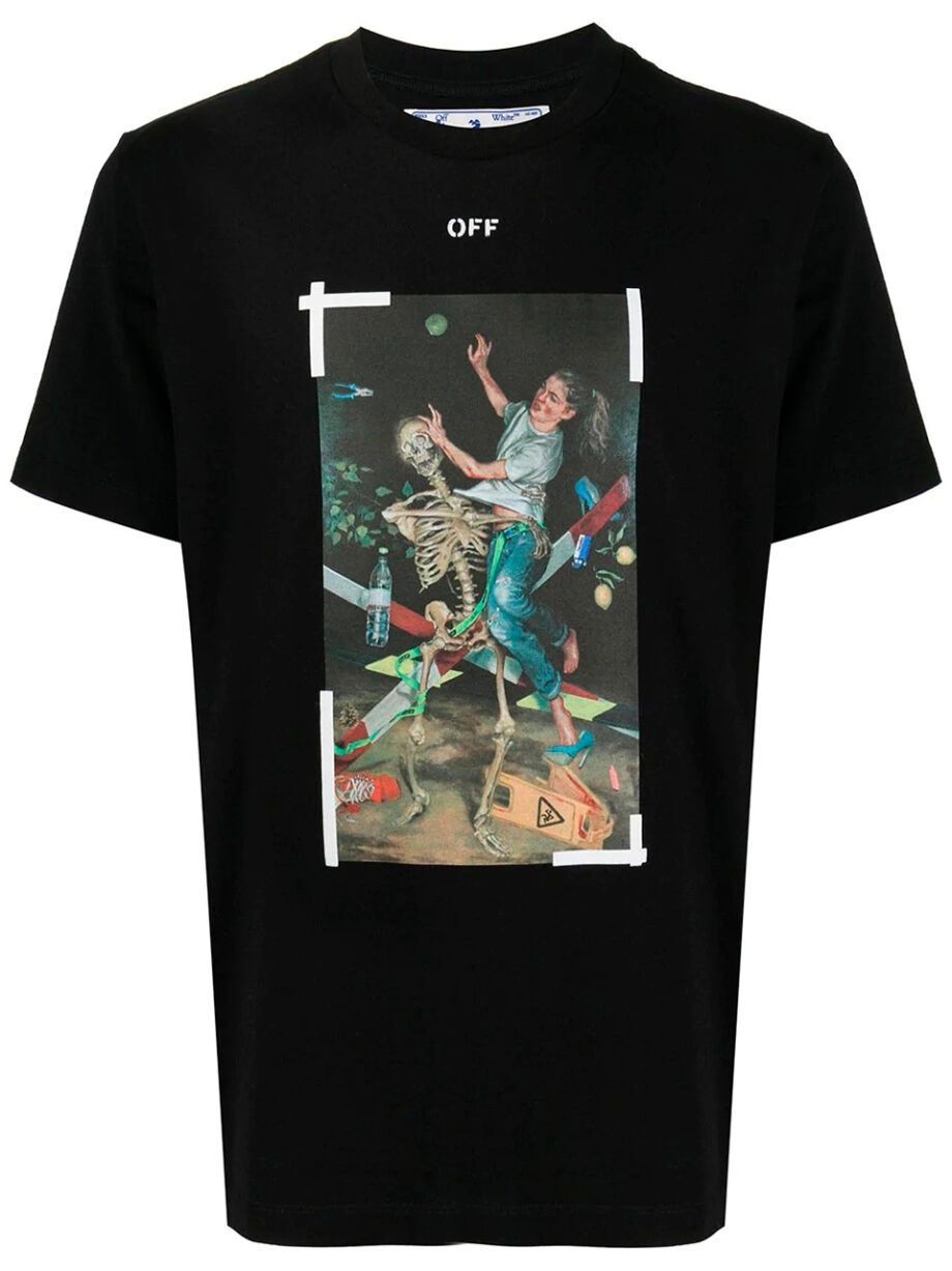 Imagem de: Camiseta Off-White Pascal Painting Preta