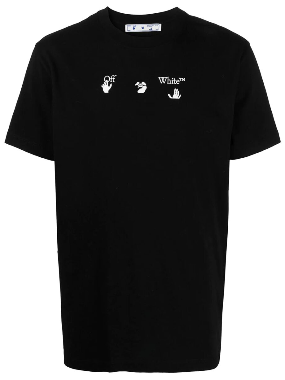 Imagem de: Camiseta Off-White Peace Preta