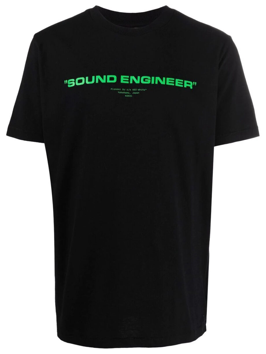 Imagem de: Camiseta Off-White Pioneer Paiting Preta