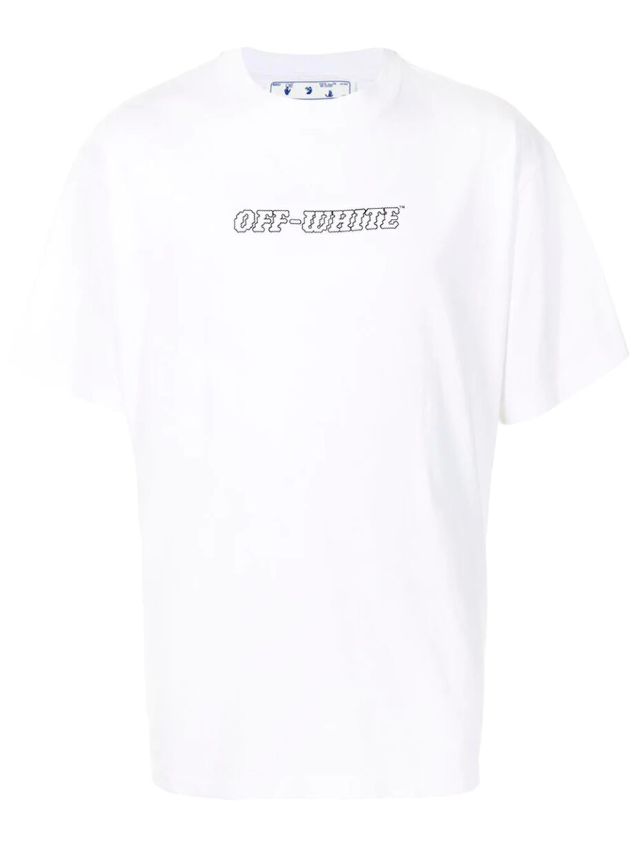 Imagem de: Camiseta Off-White Real Hand Branca
